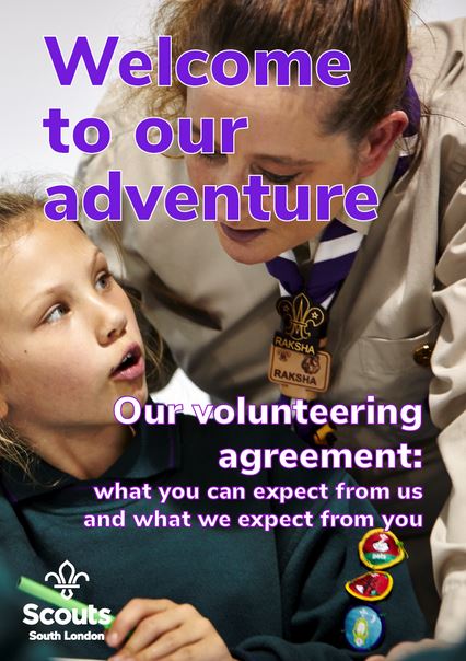 Volunteer agreement leaflet