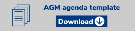 AGM agenda template