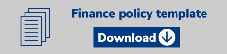 Finance policy download button