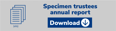 Specimen trustee annual report