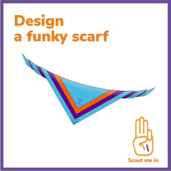 Design a funky scarf