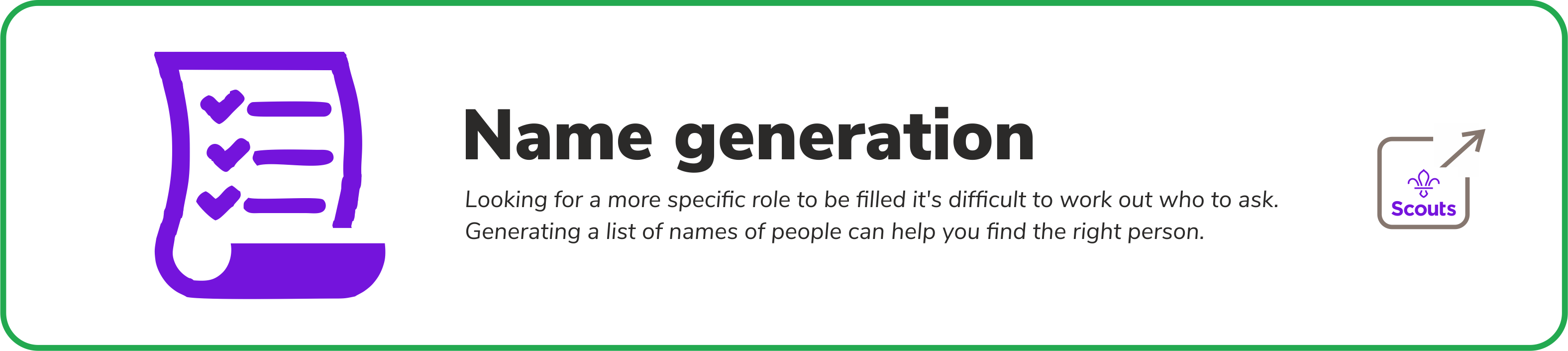 Name generation 