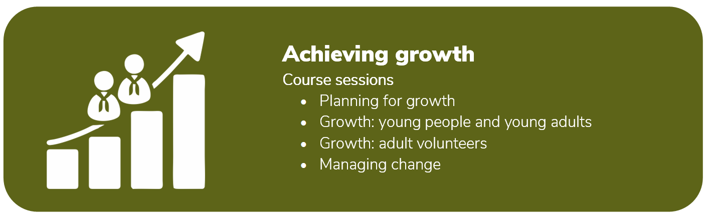 Achieving growth course