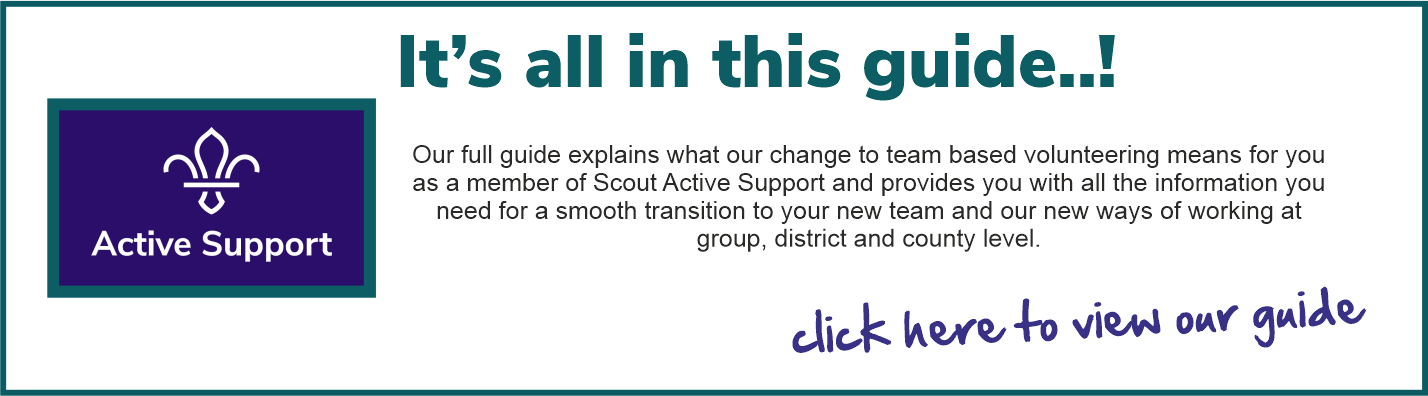 Scout Active Support member's guide 