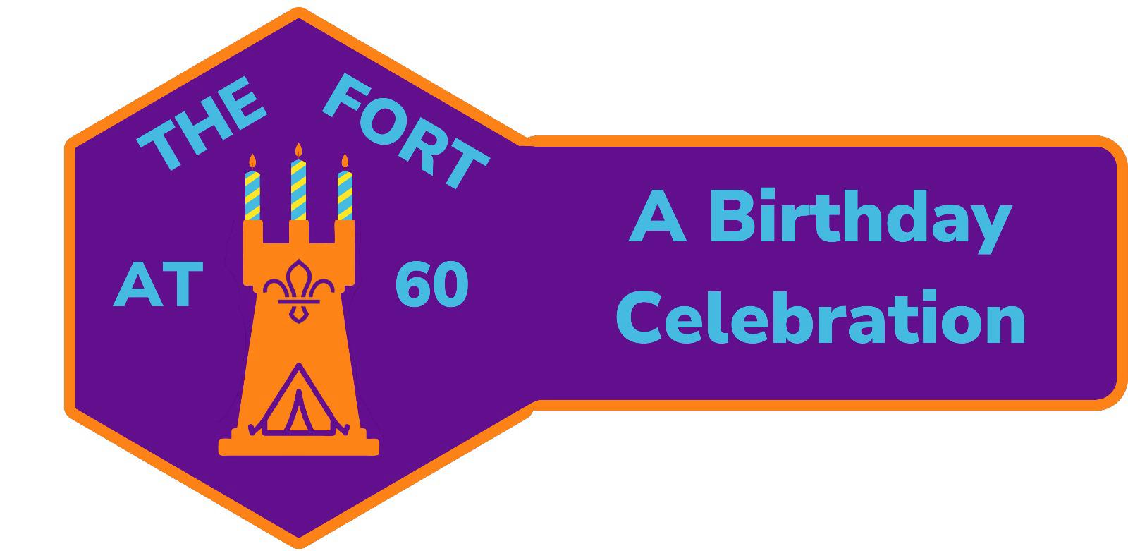 The Fort is 60 Fun Day logo