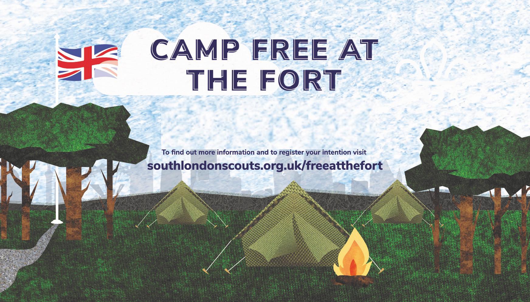 Camp free at The Fort -for South London Scouts 