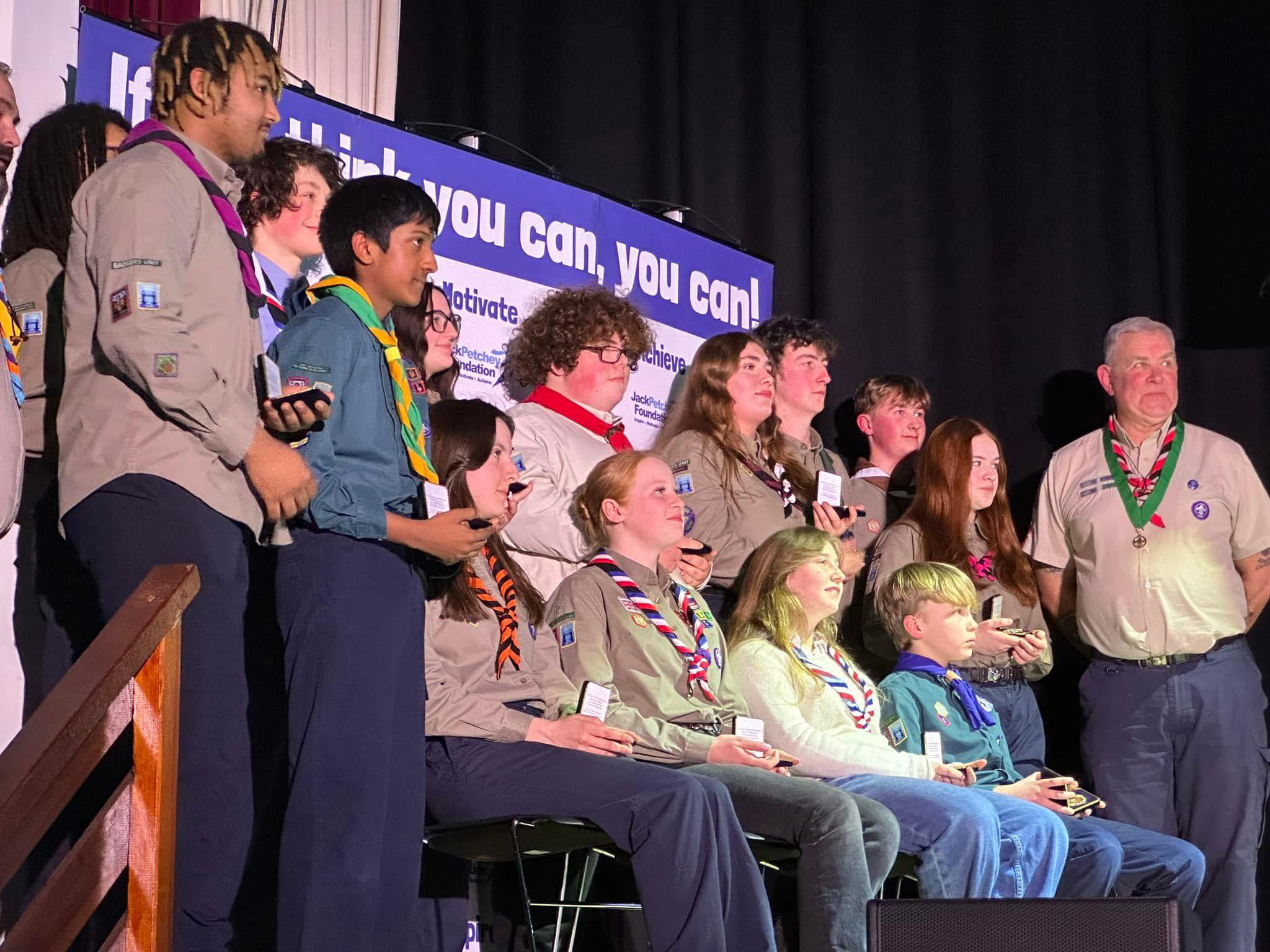 a photo from our 2024 Petchey Awards evening