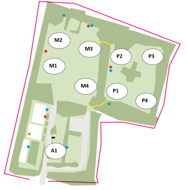 The Fort - camping areas