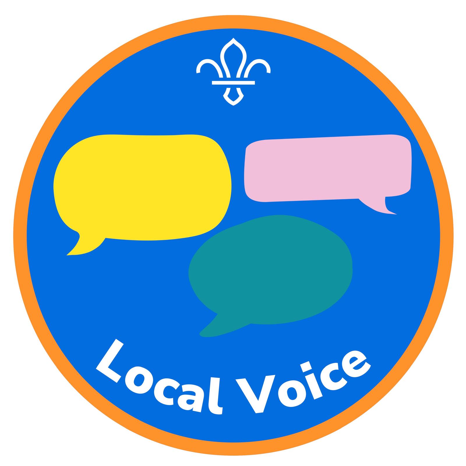 Local Voice Badge