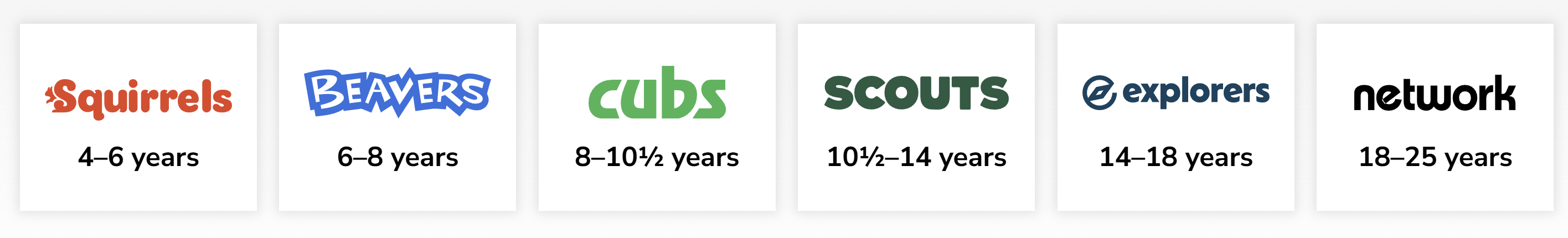 section logos